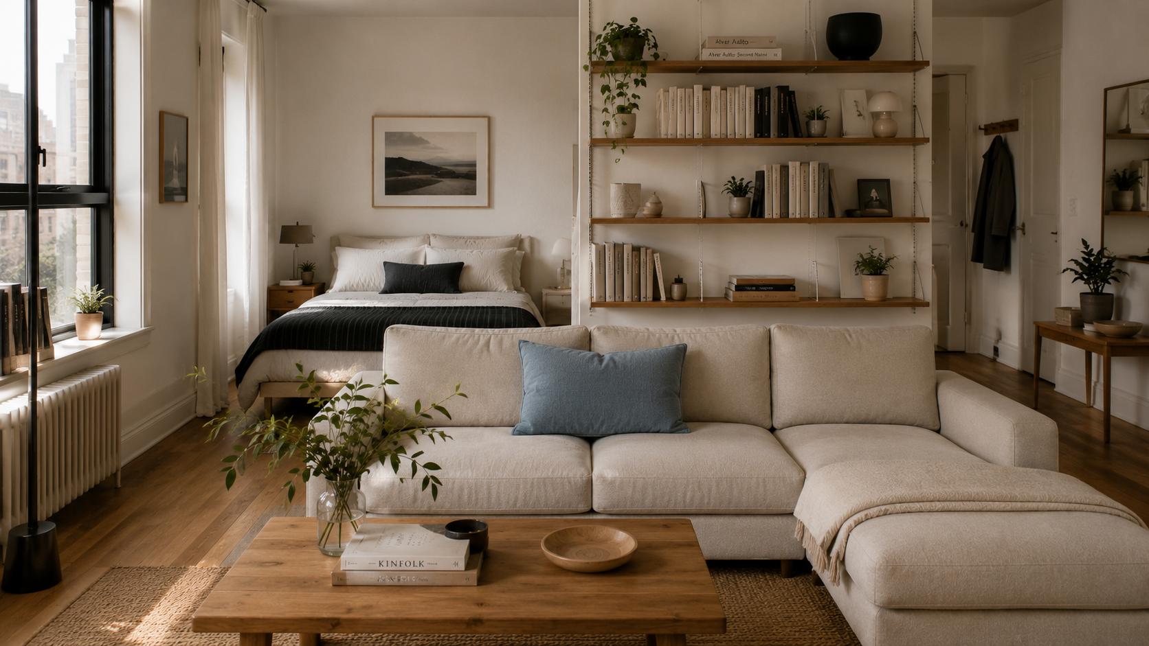 Decorating a 400 Square Foot Studio Apartment